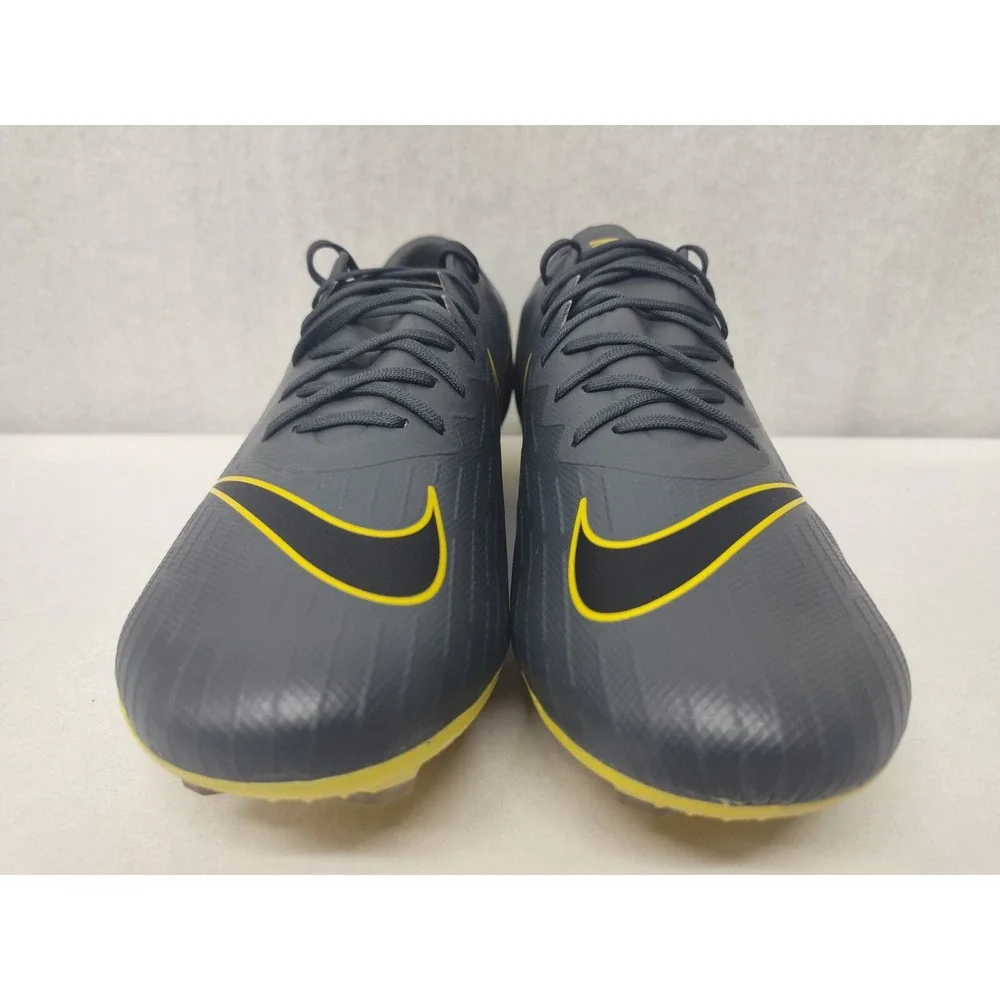 Nike‎ Men's Vapor 12 Pro FG Soccer Cleats AH7382-070 Dark Gray Black Sz 11.5